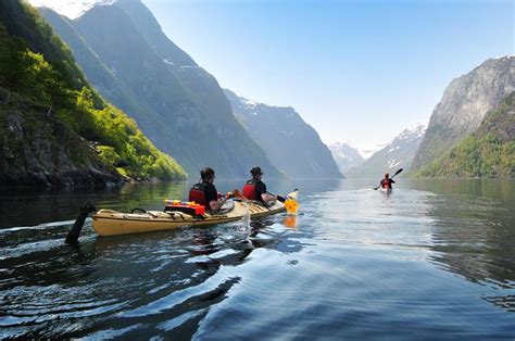 travel norway fjords kayaking